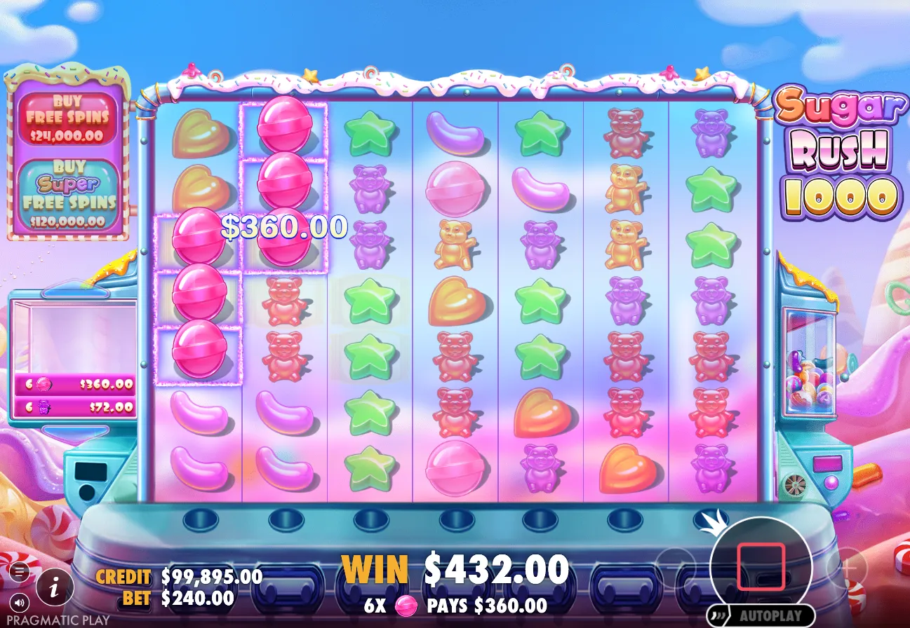 Sugar Rush 1000 Slot